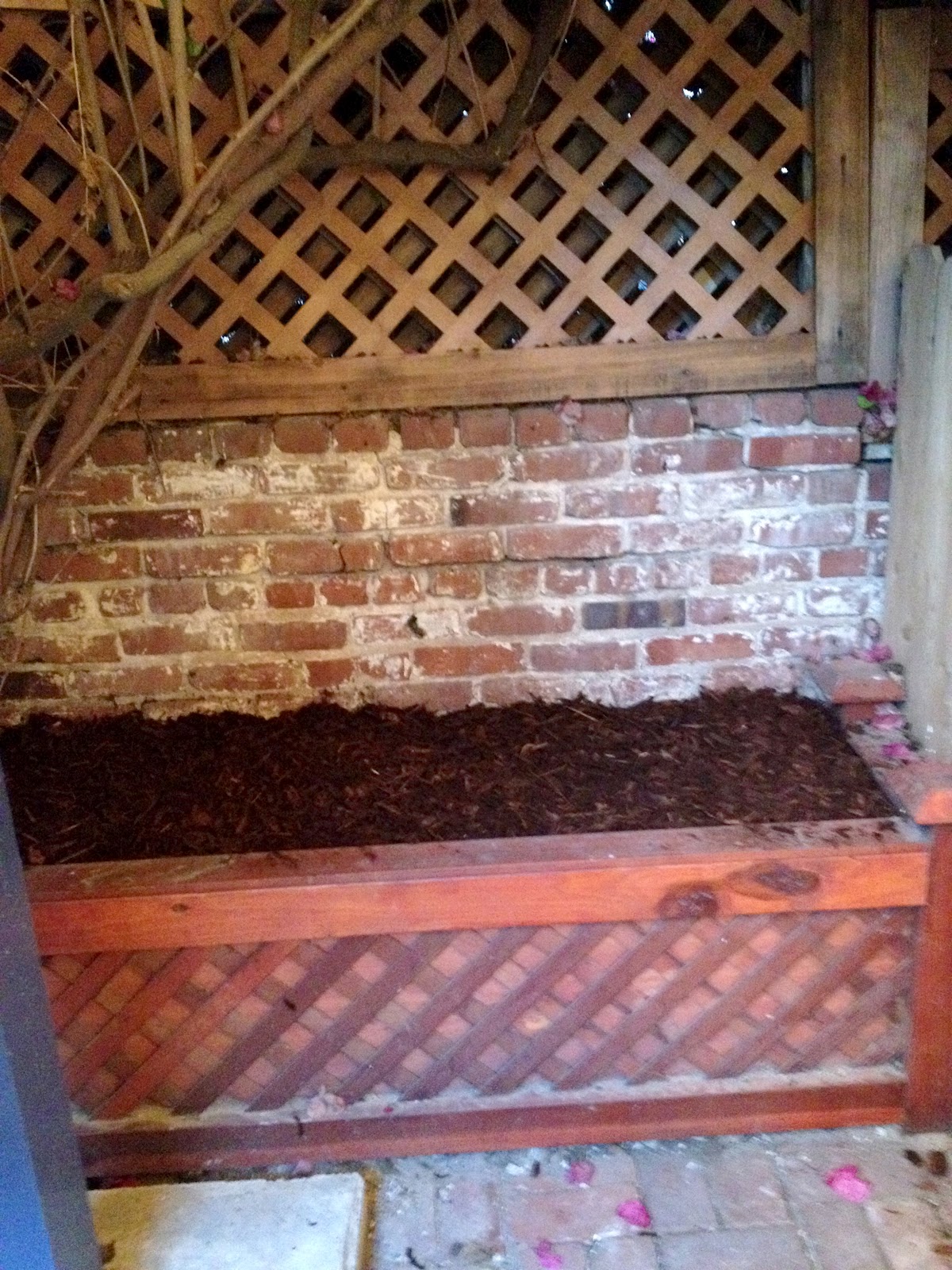 Chloe Moore Photography // The Blog: Marble Chip Flower Bed DIY: Under $30