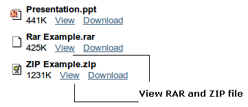 open-zip rar file in gmail