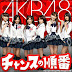 AKB48 日文翻譯中文歌詞: ラブ・ジャンプ 19th シングル チャンスの順番SINGLE CD (AKB,SKE48 ,NMB48 ,HKT48)