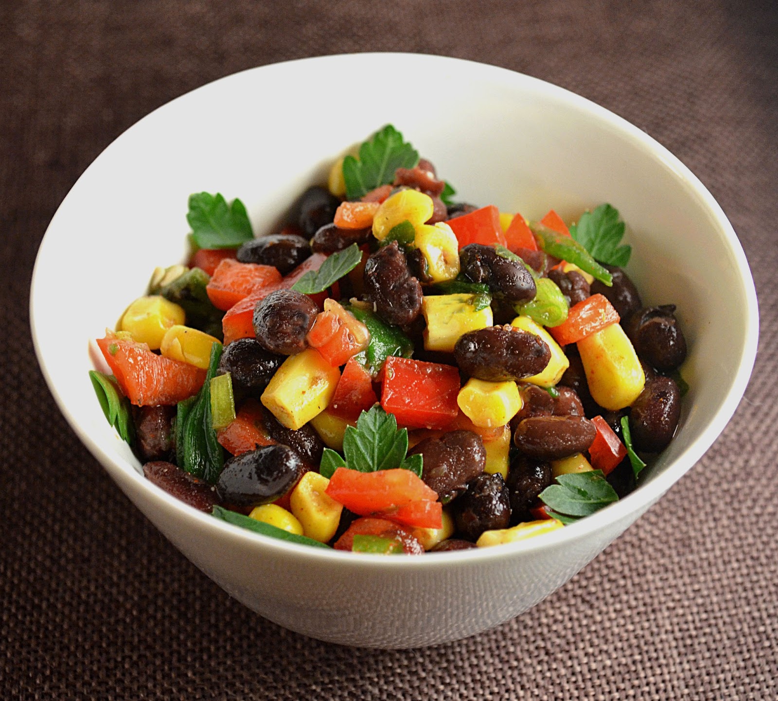 Jilly...Inspired Addictive, SmokySweet and Spicy Black Bean & Corn