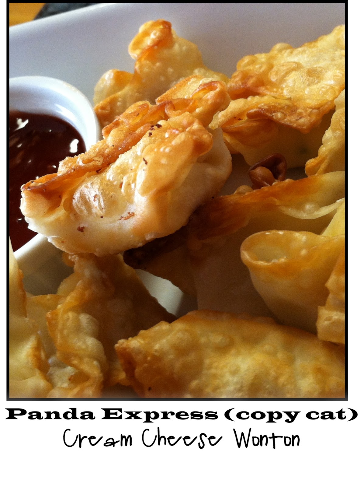 MOMS CRAZY COOKING Panda Express Cream Cheese Wonton {TWC Linky Party