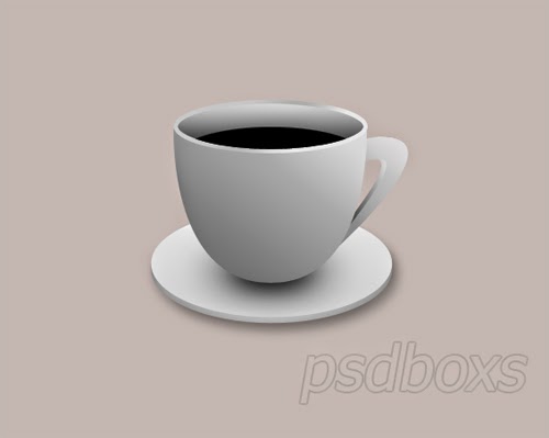 PSD Tutorial : Create A Realistic Coffee Cup