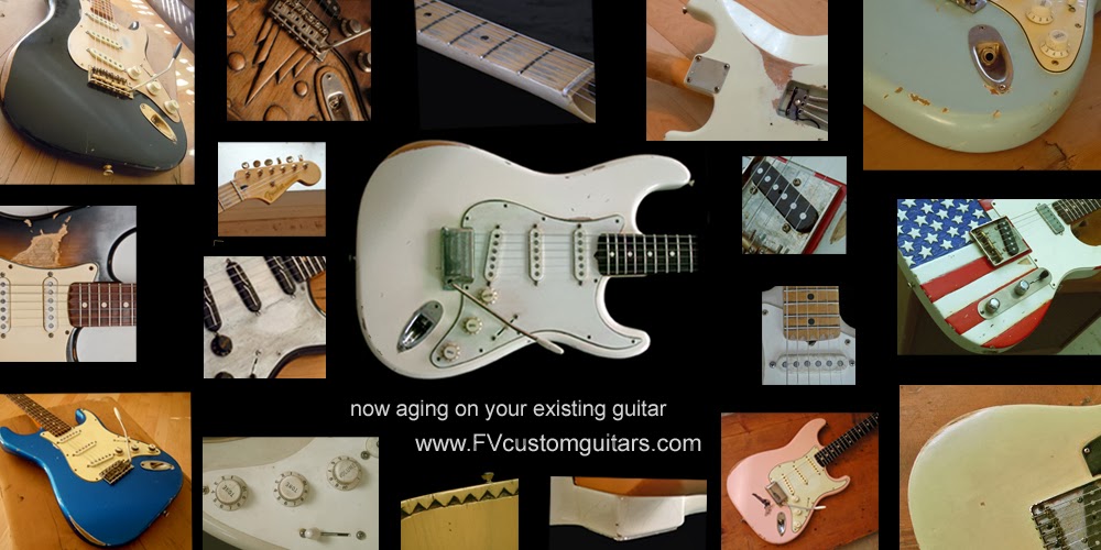 Guitar Aging Services by Frank Verrilli FV Custom Guitars Stratocaster Guitar Culture