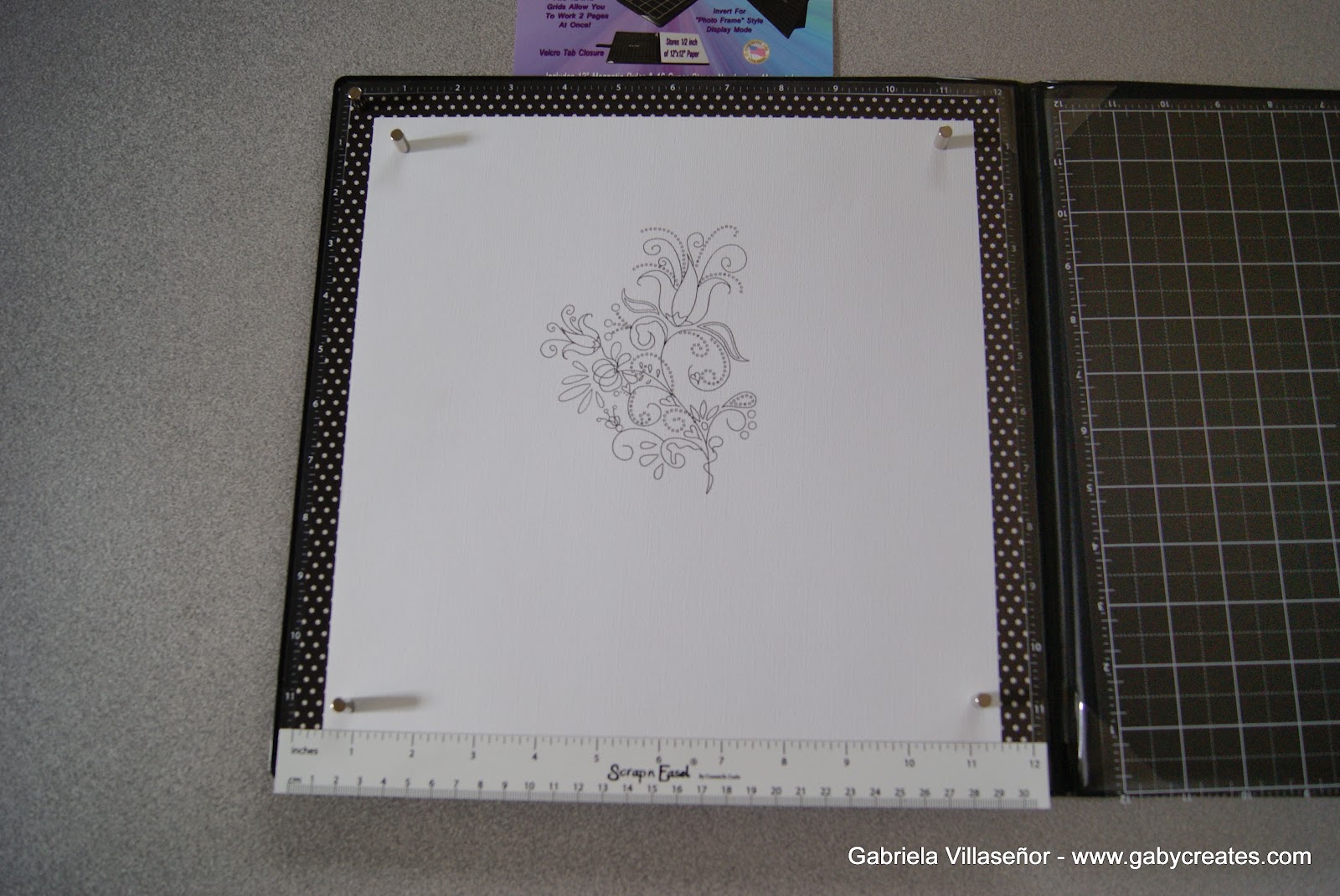 She's a Sassy Lady Layout with Scrap'n Easel