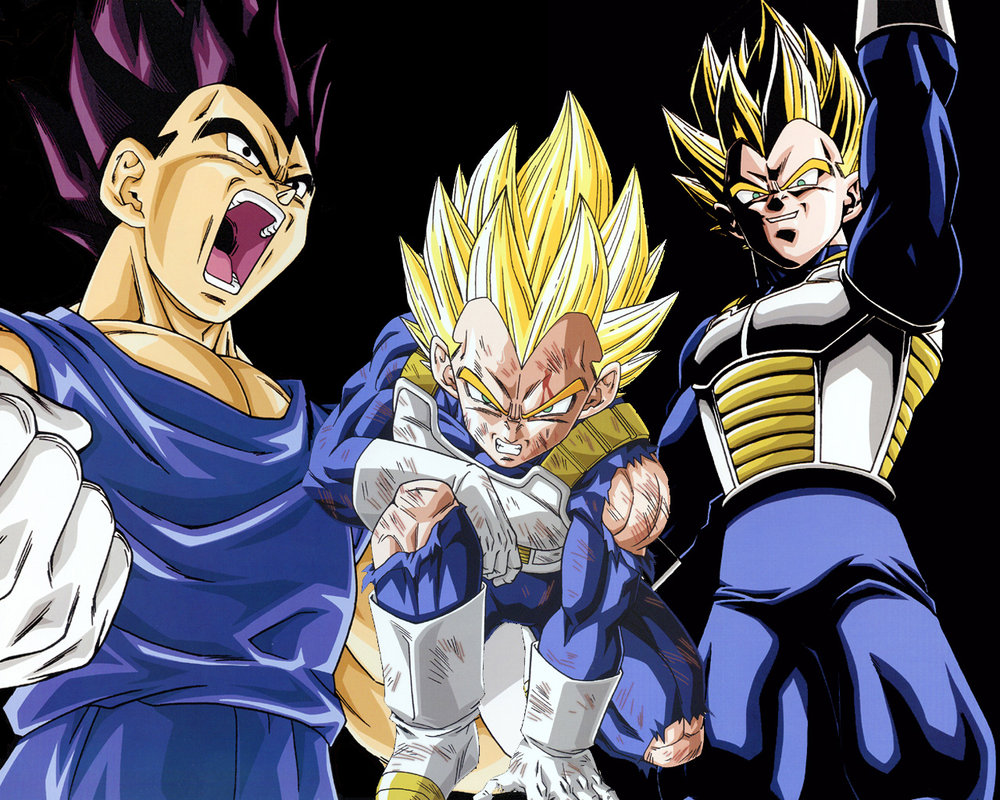 DRAGON BALL Z-Vegeta descobre que Trunks é seu filho 