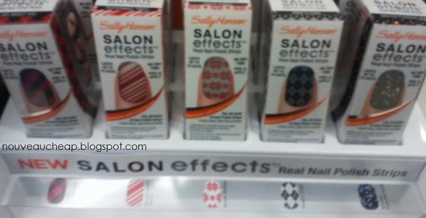 Spotted: Sally Hansen Holiday 2011 Salon Effects Real Nail Polish Strips