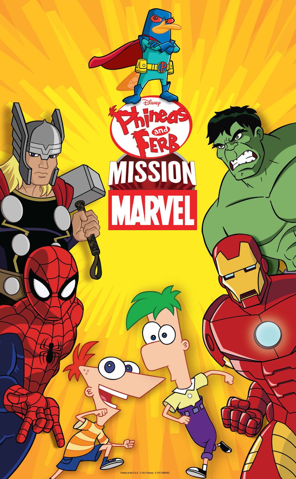 SNEAK PEEK &quot;Phineas and Ferb Mission Marvel&quot; August 16