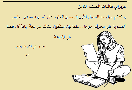 حل كتاب العلوم ثالث متوسط ف1 الفصل الاول 1442 كاملا موقع واجباتي