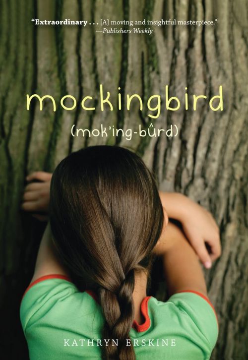 ALPHA reader 'Mockingbird' (mok’ingbȗrd) by Kathryn Erskine