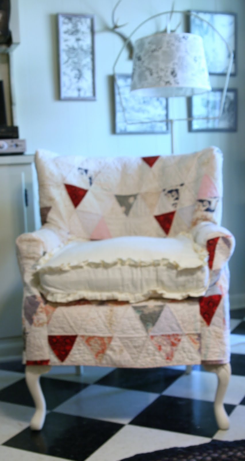 Quilt Slipcover Chair