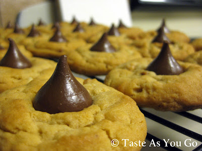 Chunky Peanut Butter Cookies - Photo by Michelle Judd of Taste As You Go