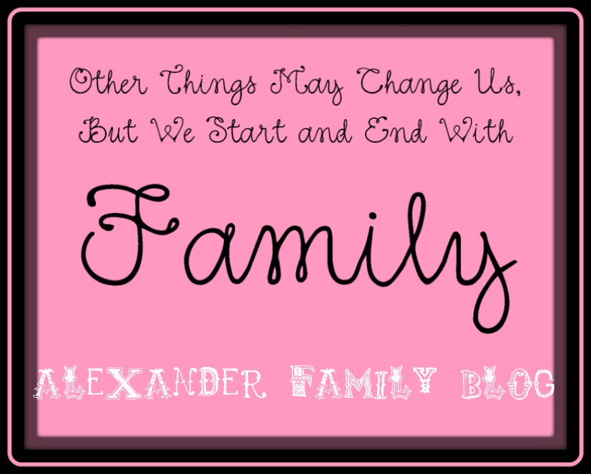 Alexander Family Blog