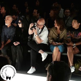 AltaRoma 2014 - Diane Pernet, her photographer and Bryanboy in the front row of WhoIsOnNext?2014 fashion show
