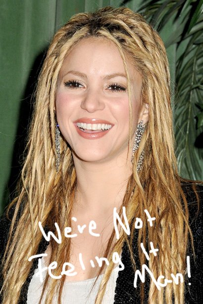 Shakira: Shakira Dreadlock Pics