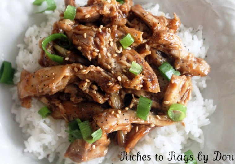 The Bestest Recipes Online Crock Pot Teriyaki Chicken and Rice