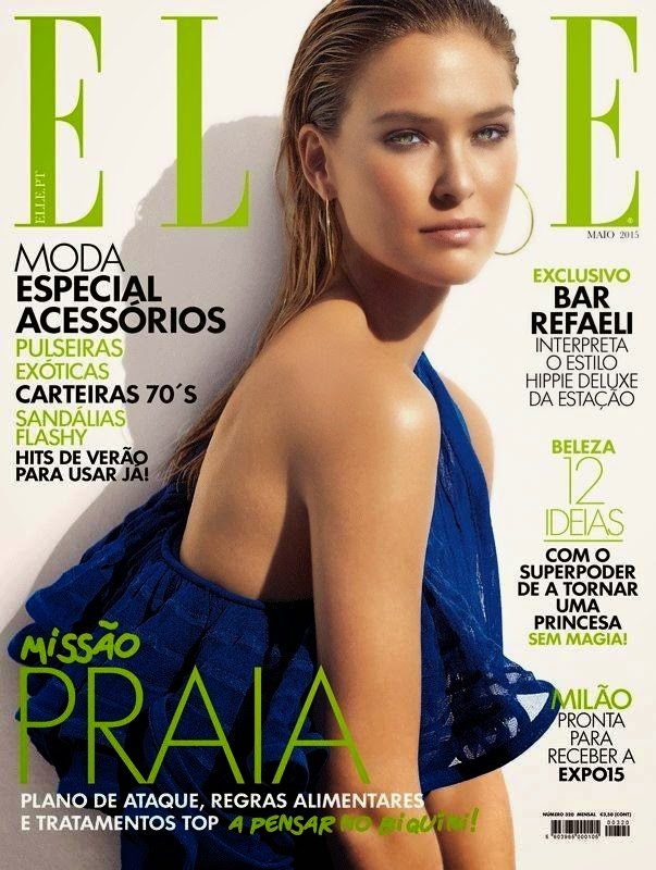 Smartologie: Bar Refaeli for ELLE Portugal May 2015