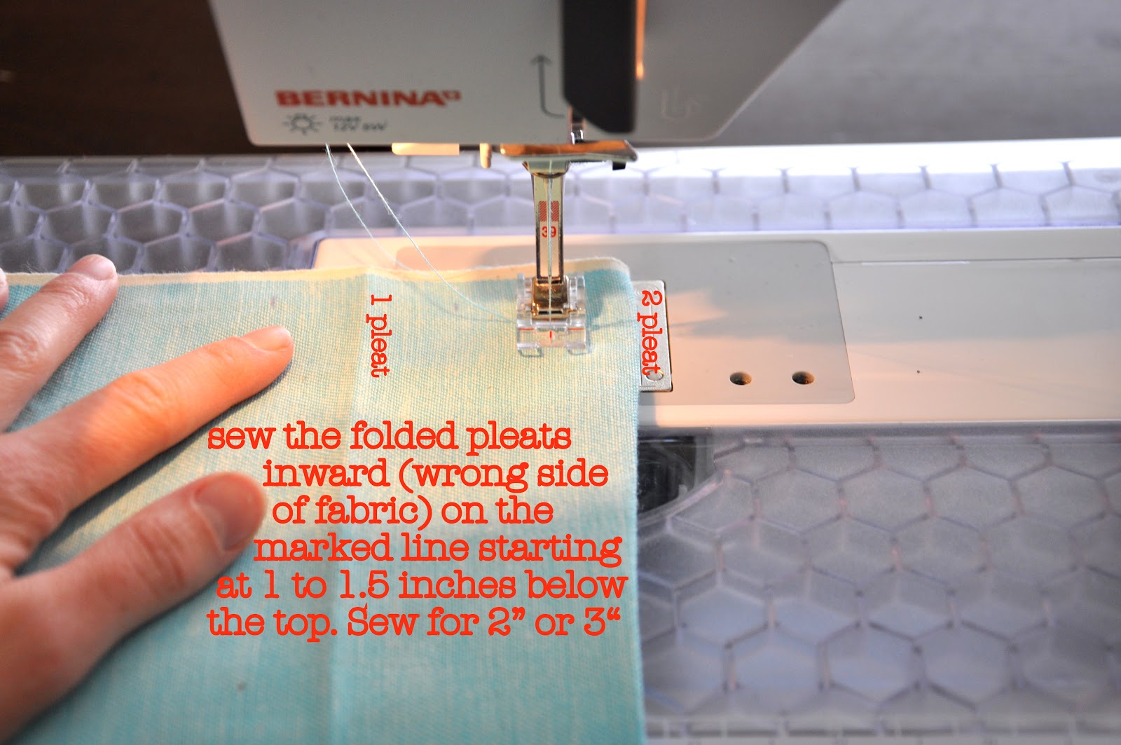 C&C How to make a paper bag skirt with box pleats tutorial!