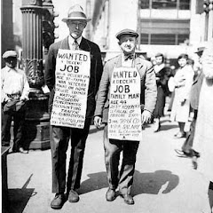 Manifestants en Wall Street, el crack del 1929