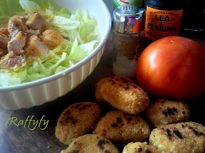 Insalata stile McDonald di bocconcini di pollo