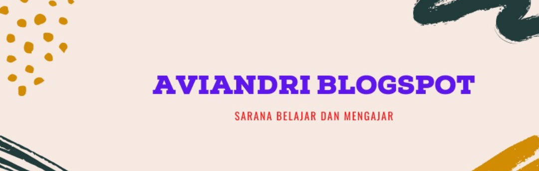 BLOG AVIANDRI CAHYA NUGROHO