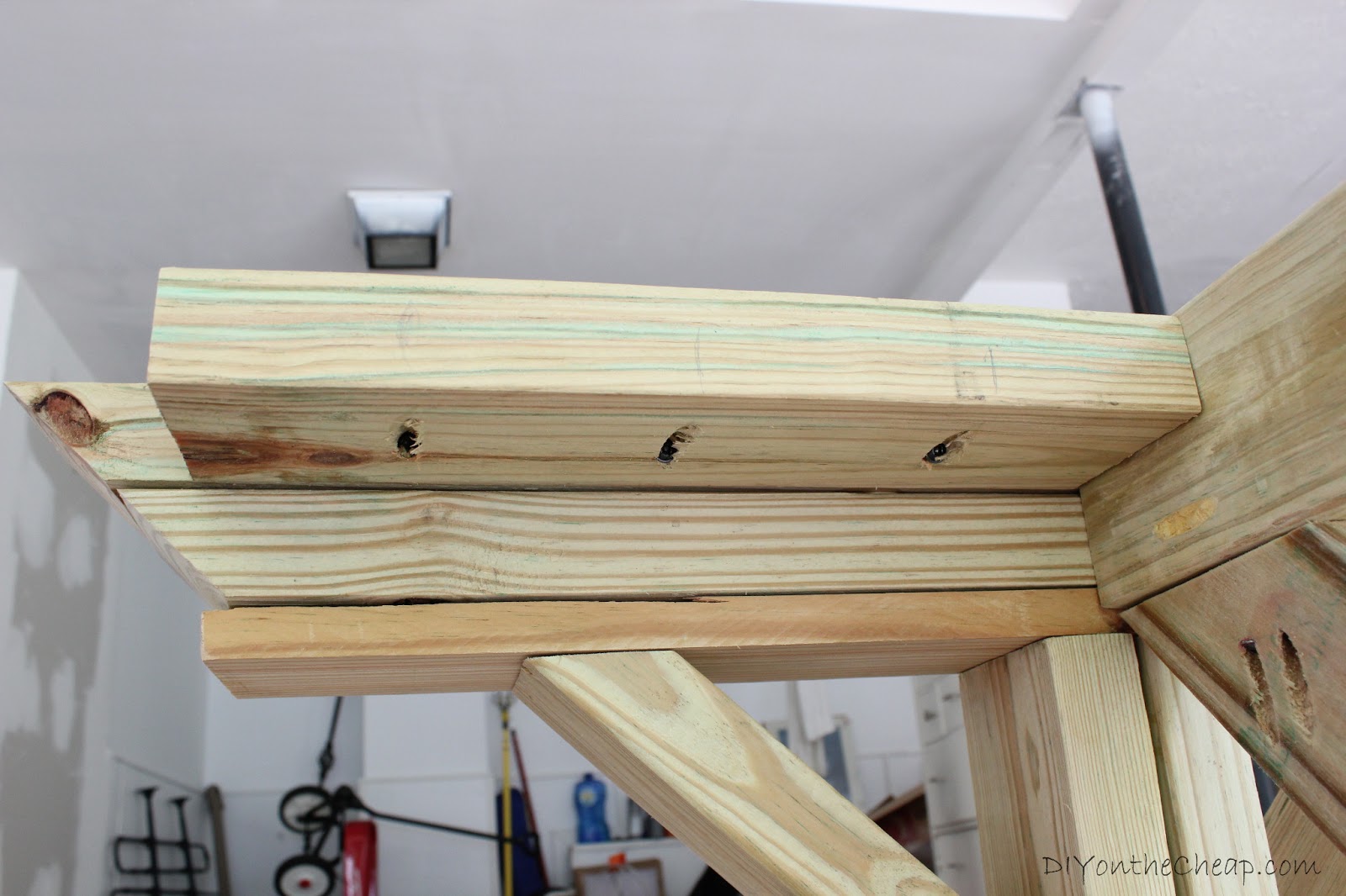 AnthroInspired Outdoor Farmhouse Table & Benches Erin Spain