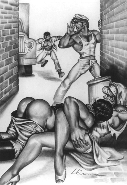 Марк Дерсан Комиксу Насилует Эротика