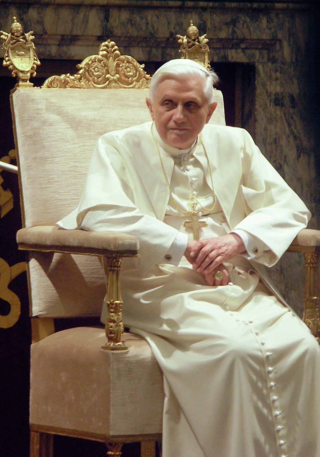 "Pope Benedictus XVI january,20 2006 (2) mod" by Sergey Kozhukhov