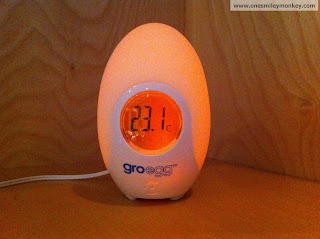 Gro Egg Room Digital Thermometer Baby Night Light Lamp Gro Egg Room Digital Thermometer Baby Night Light Lamp