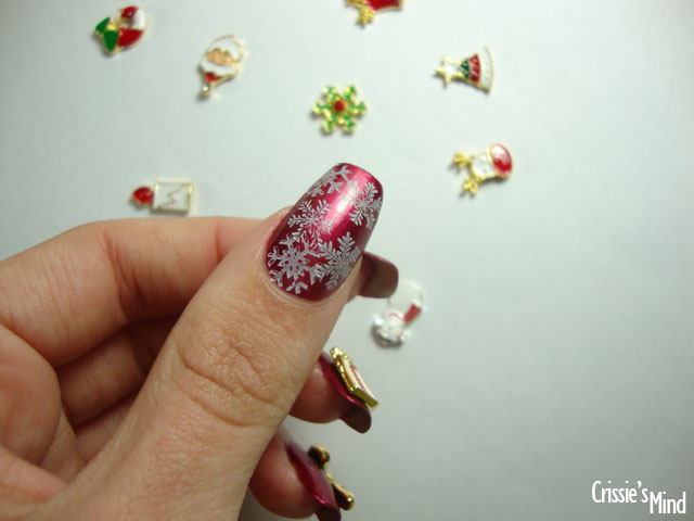 Christmas Nails Stamping
