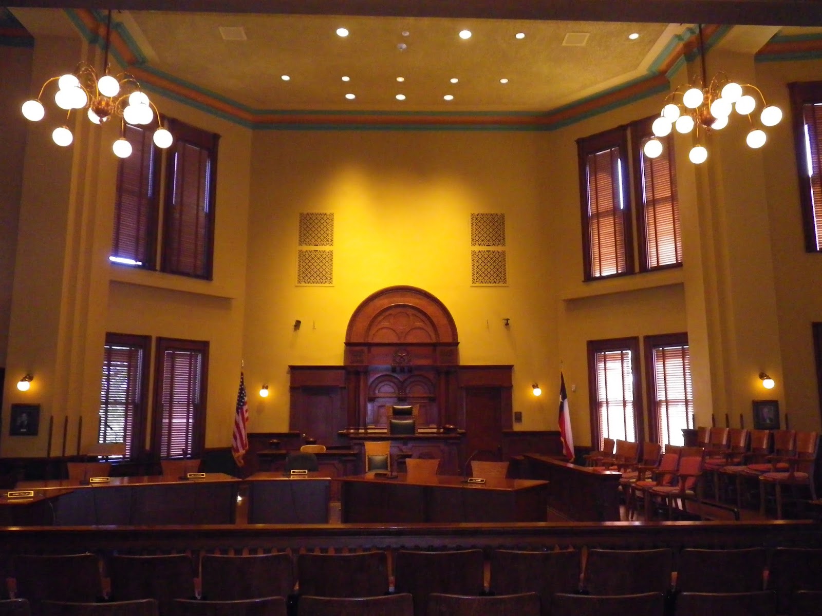 Texas Courthouse Tour Courtrooms pt. 2