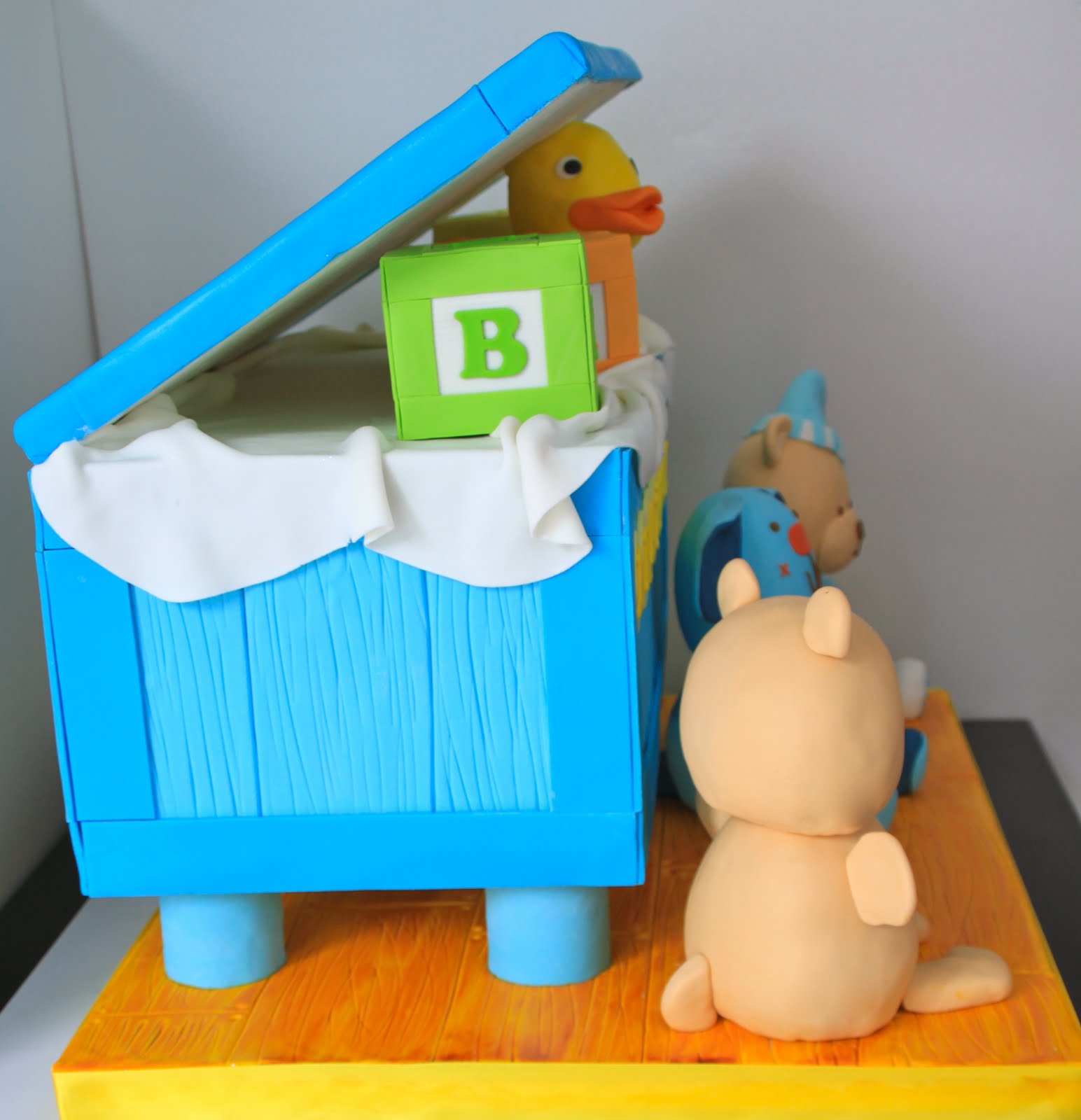 Celebrate with Cake! Toy Box Cake