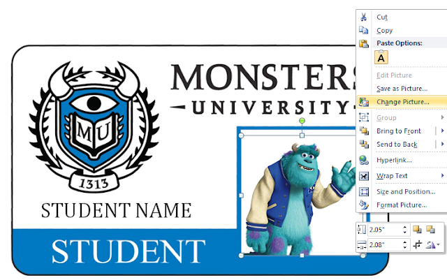 Monsters University Templates