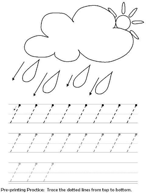 Beginning Handwriting Worksheets