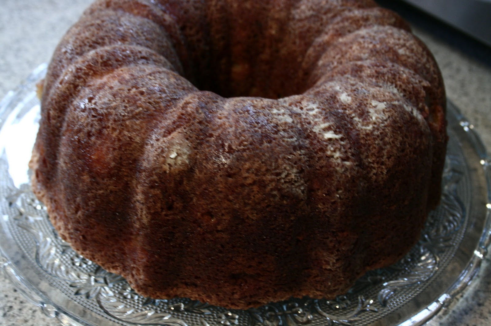 Hearth and Hospitality Caramel Glazed Pear Cake