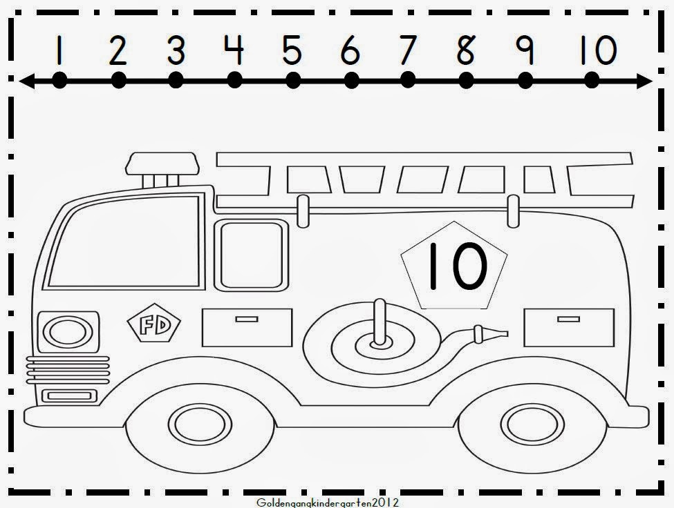 Chalk Talk: A Kindergarten Blog: Firefighter Math Activities