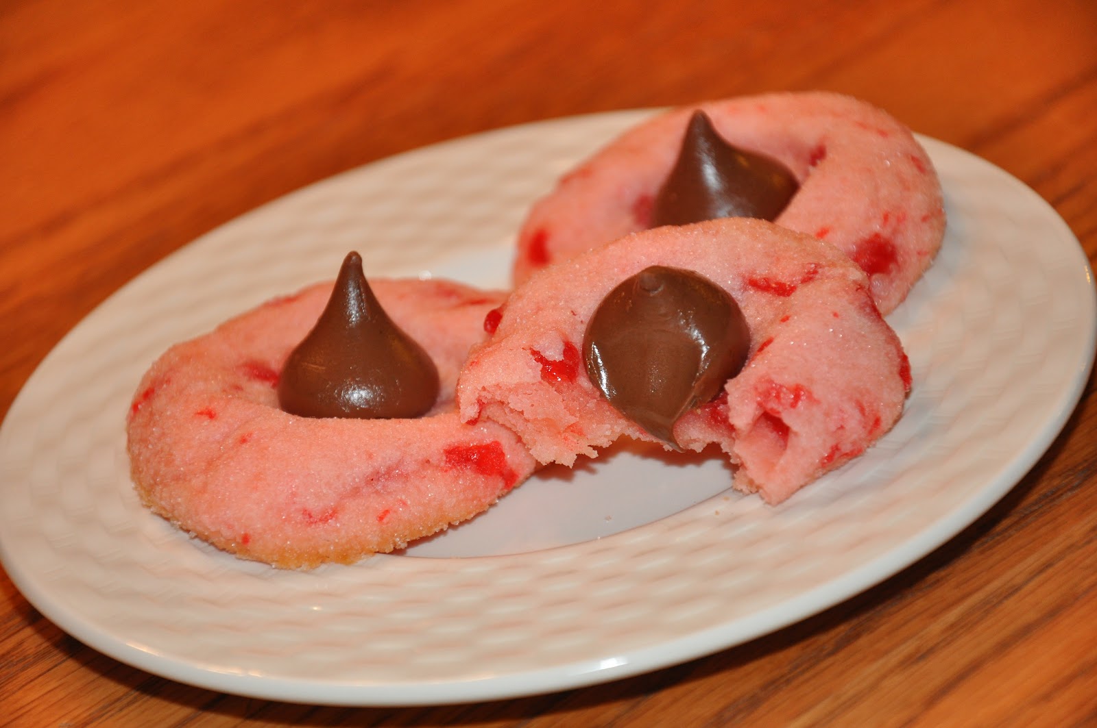 The Changeable Table Cherry Chocolate Kisses