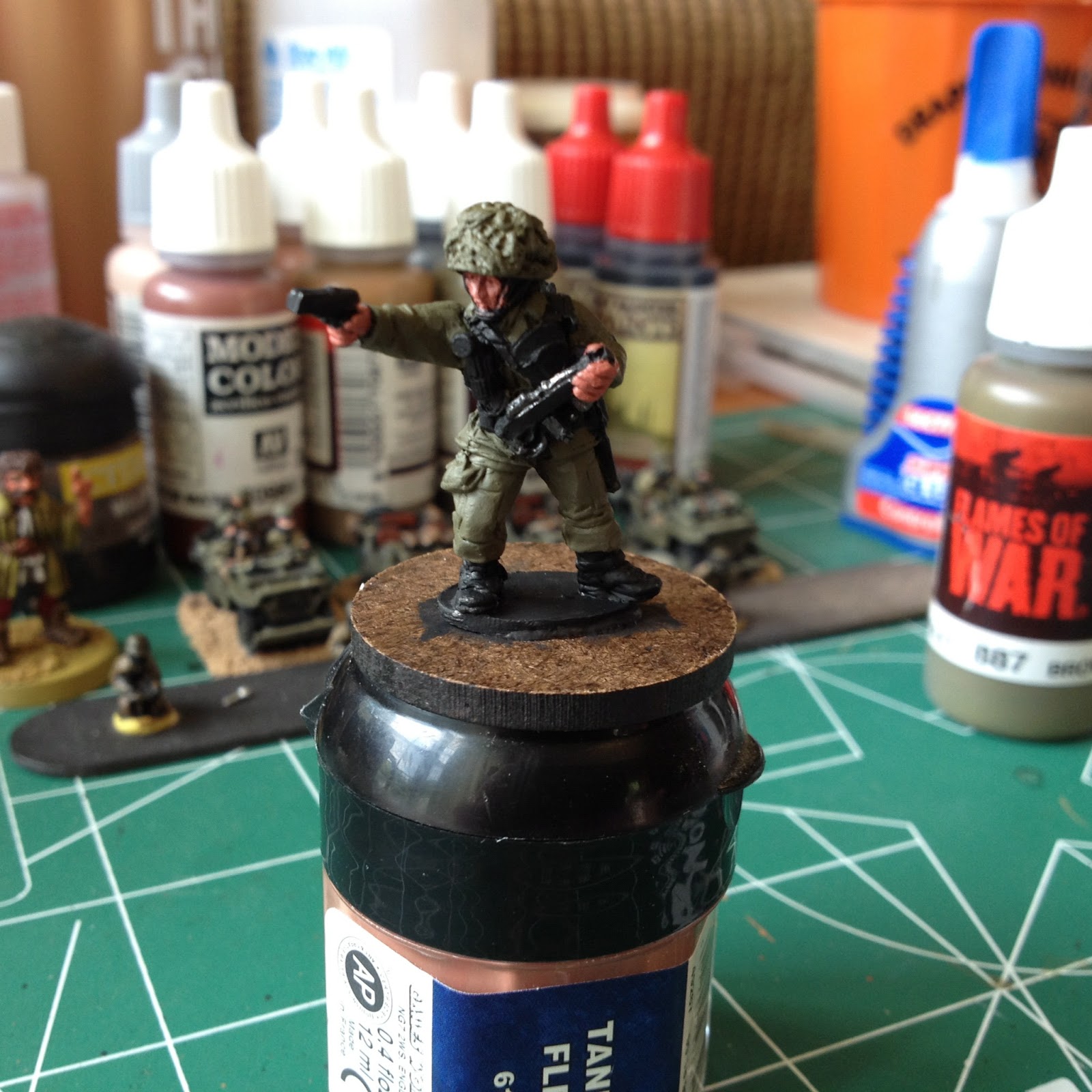 Lead, Paint and the General Bolt Action US Airborne Lt