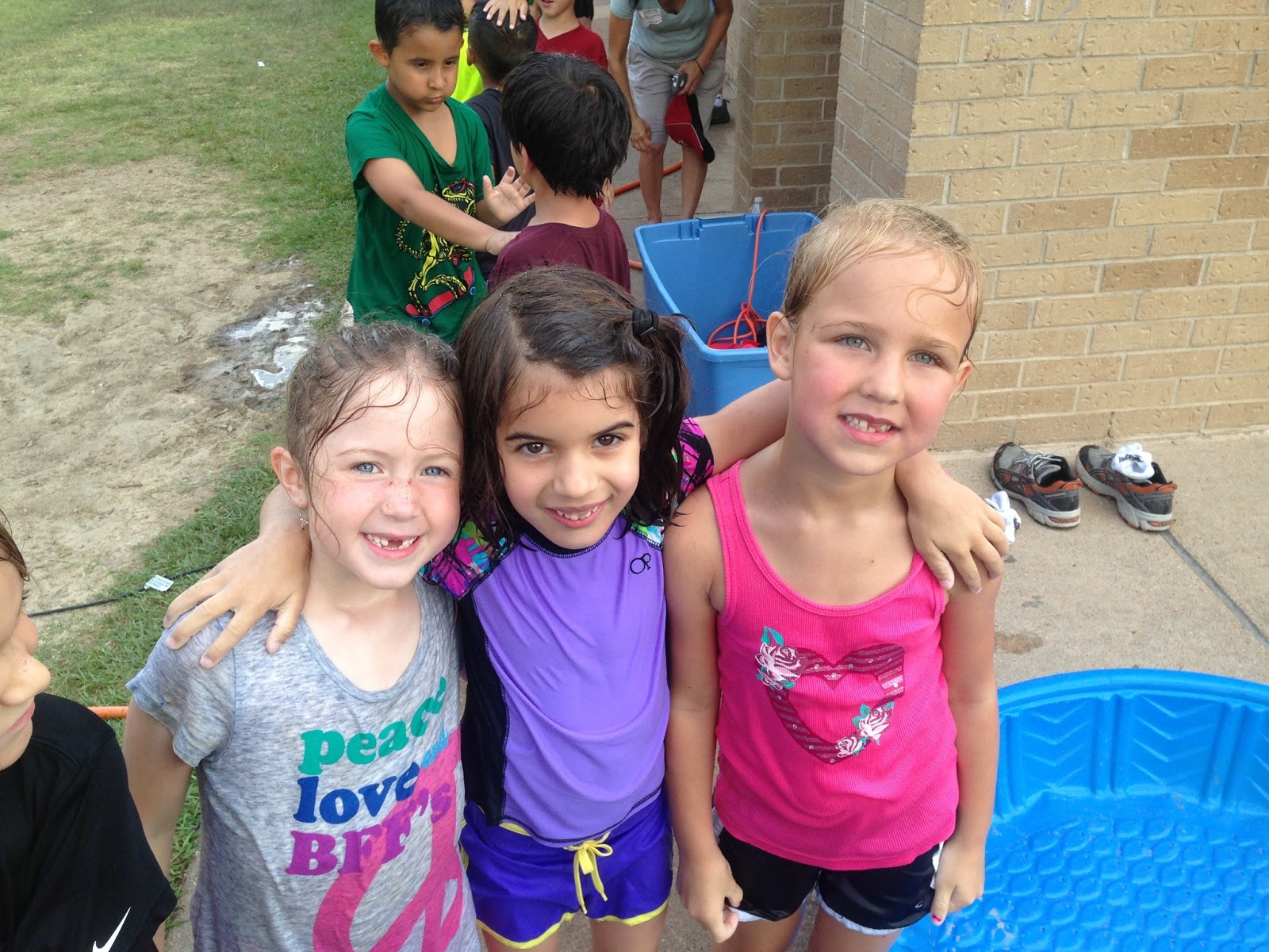 Henderson, Party of 5 Kindergarten Splash Day!
