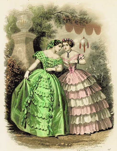 CLUB MRS DARCY: Ilustraciones de moda victoriana: el Salón de la Moda de  Montaner y Simon
