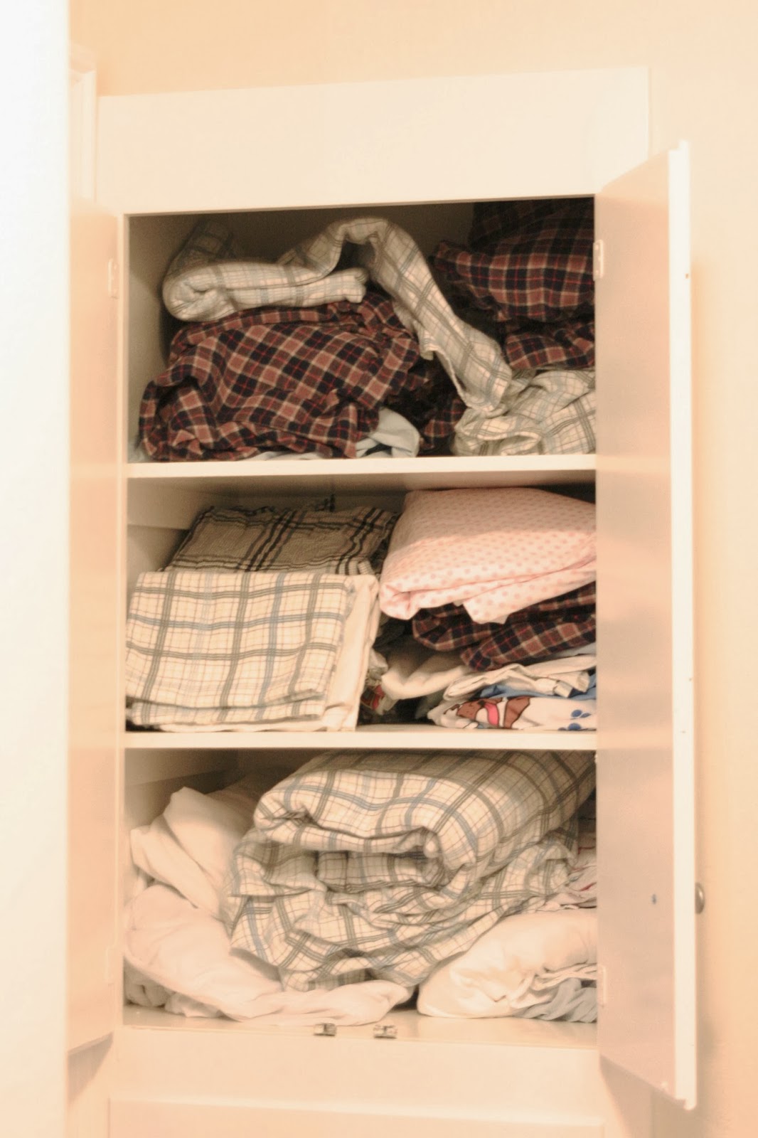 Organized Bedding Simply Organized