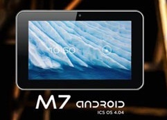 M7, Spesifikasi, Harga Tablet Android ICS, 7 Inci, Prosesor Dual Core
