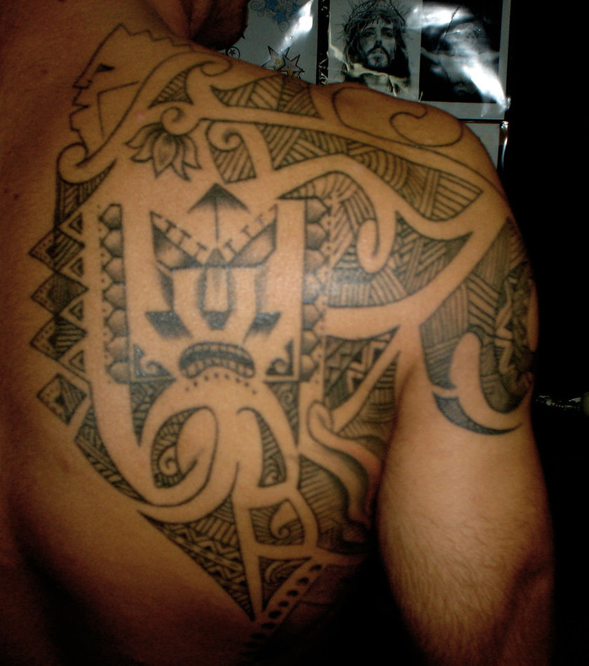 maori outline