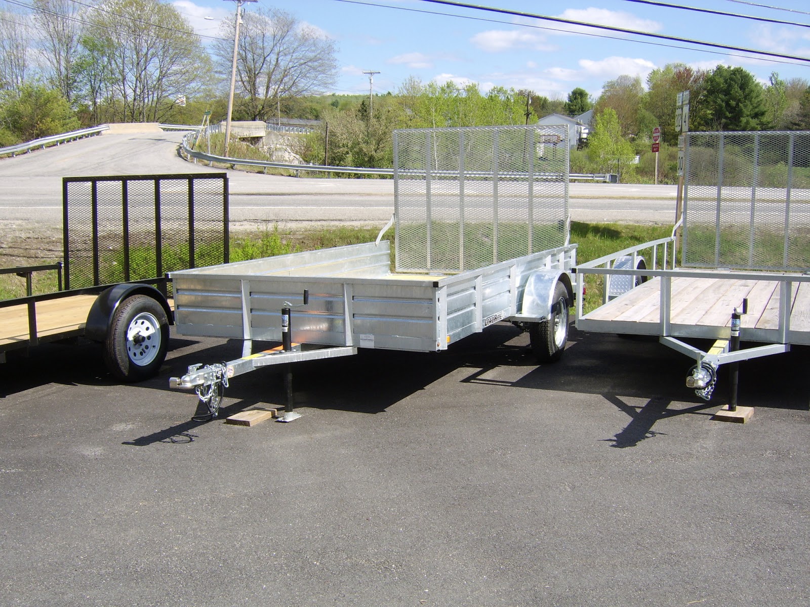 Michaud's Auburn Load Rite Galvanized Utility Trailers