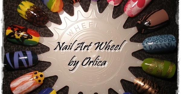 5. Nail Art Wheel Storage - wide 5