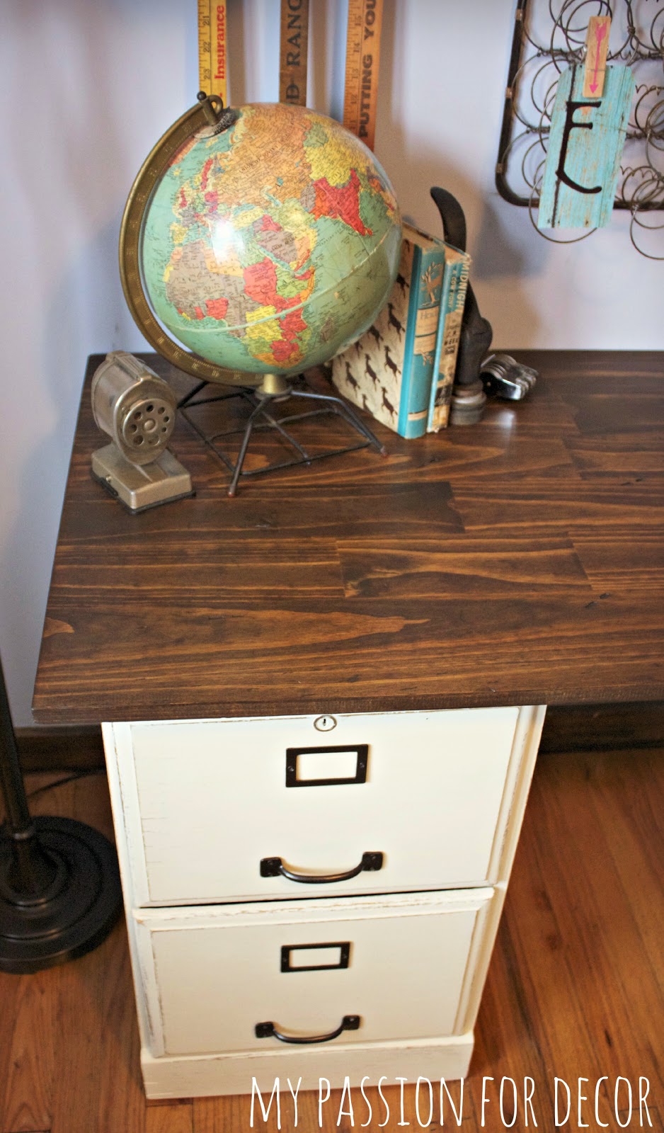 My Passion For Decor My Pottery Barn Desk Hack