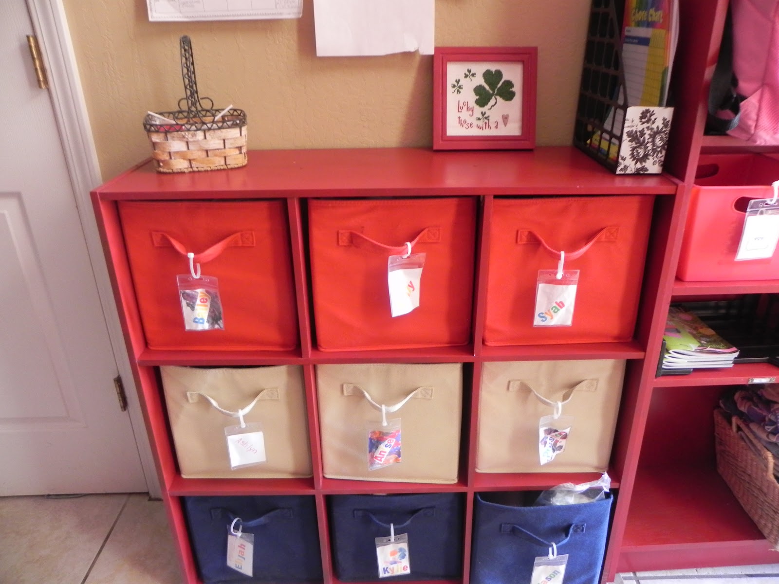 The Messy Roost Bookcase to Launch Pad/Daycare Zone