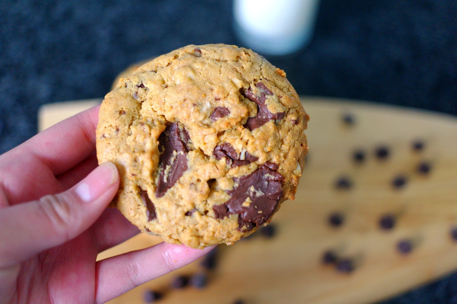 Around le globe Flourless peanut butter cookies