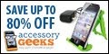 Take advantage of all the Accessory Geek's Autumn Sales and deals