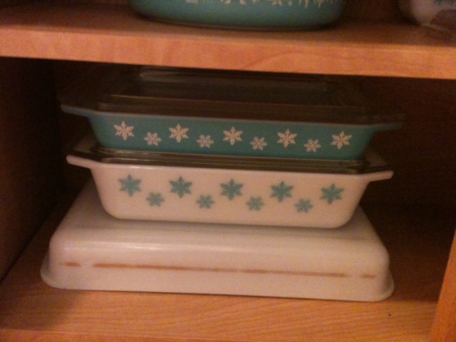 White Pyrex