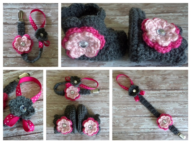 ... cute these crochet items are.They are perfect as Baby Shower gifts